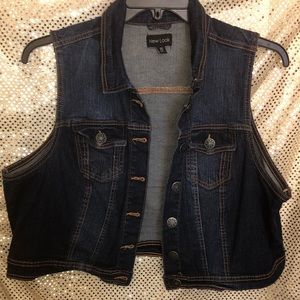 Denim vest